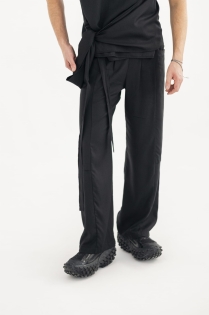 Spodnie lekkie letnie wiskozowe długie męskie eleganckie czarne antracyt (9).jpg