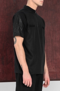 BOLD ICON t-shirt czarny ekskluzywny tencel wiskoza elegancki z tkaniny (6).jpg