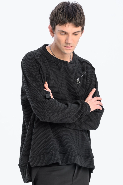 Sweter oversize bawełniany ciężki high fashion grunge (6).jpg