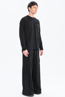 longsleeve męski dopasowany linoryt bawełna synthetic czarny made in poland basic (10).jpg
