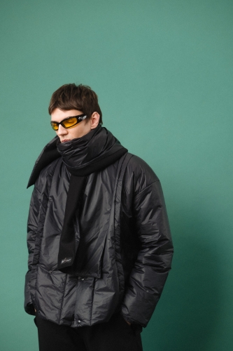Black Contrast scarf