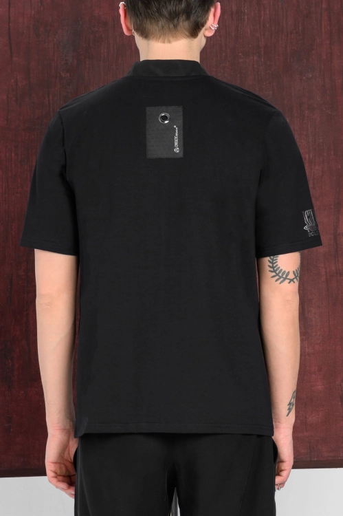 BOLD ICON tees patchwork męski czarny exclusive premium fashion limitowany