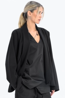 narzutka lekka marynarka elegancka do biura czarna synthetic oeko tex certyfikowana (5).jpg