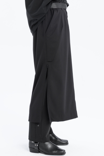 Spódnica synthetic oversize czarna ołówkowa z rozporkami rozpinana gothic długa (2).jpg