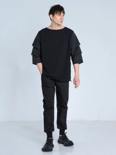 SS26 t-shirt z tkaninowymi rękawami_0007_KJ6_9724.jpg