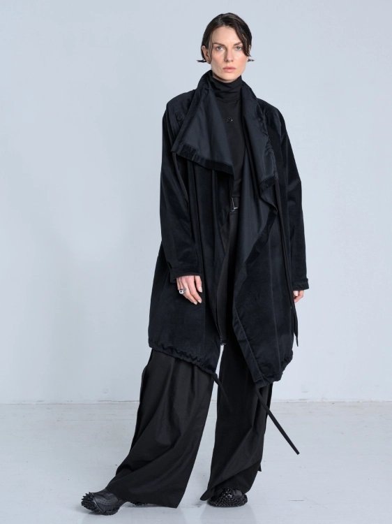 SS26 płaszcz lekki aksamit welur bluza długa_0006_KJ6_0659.jpg