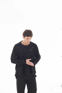 Sweter oversize bawełniany ciężki high fashion grunge (11).jpg