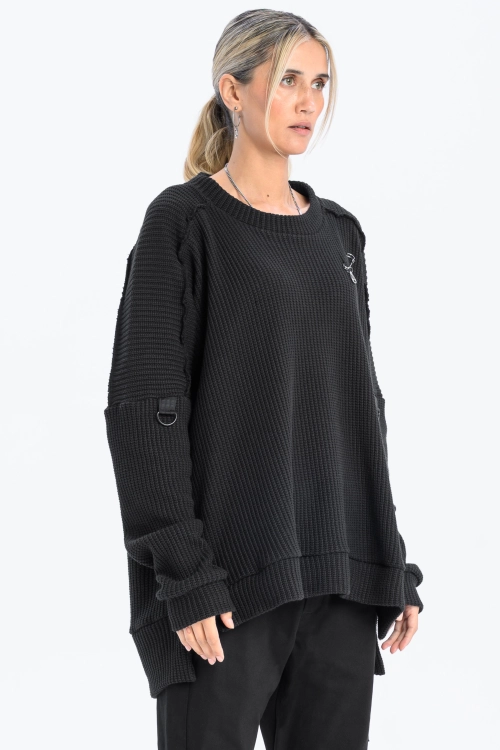 Sweter oversize bawełniany ciężki high fashion grunge (16).jpg