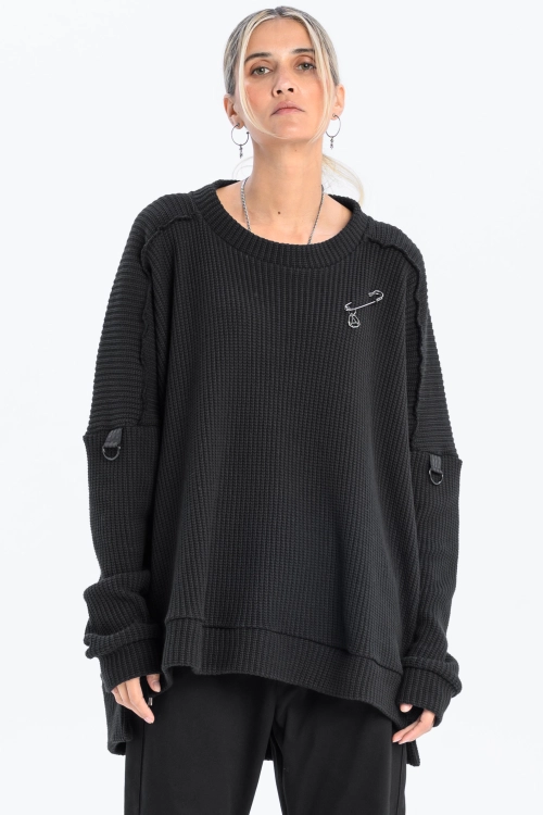 Sweter oversize bawełniany ciężki high fashion grunge (12).jpg