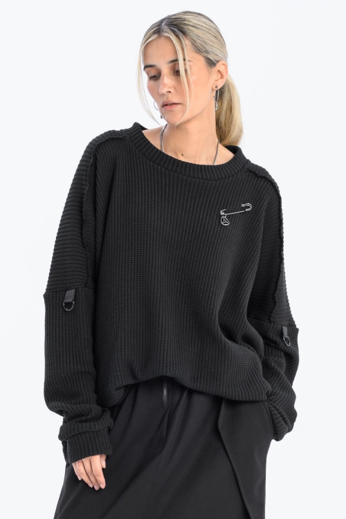 Sweter oversize bawełniany ciężki high fashion grunge (15).jpg